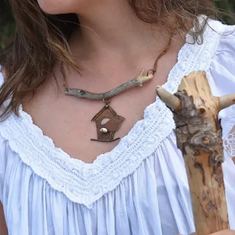 Ogrlica Kučica za ptice