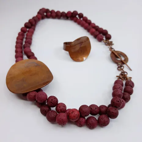 Komplet ogrlica i prsten